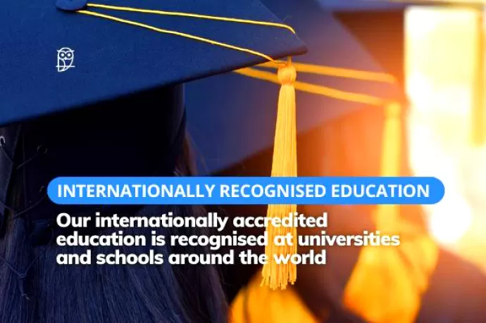 Internationally Accredited Education