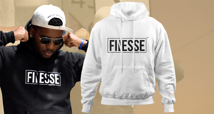 Finesse Hoodie White Prize
